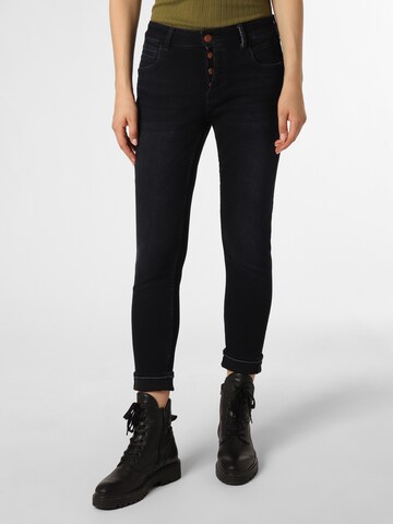 Blue Fire Slim fit Jeans 'Gigi' in Black: front