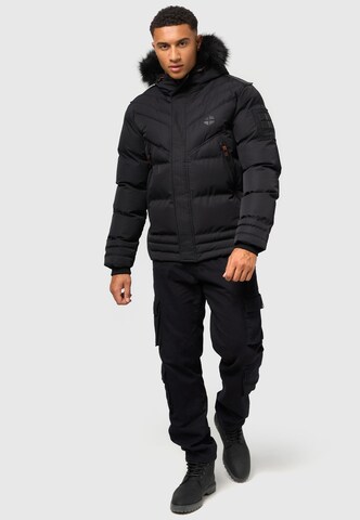 STONE HARBOUR Winter jacket 'Romaan' in Black