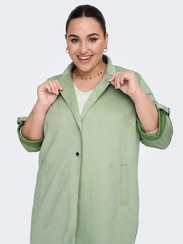 ONLY Carmakoma Between-seasons coat 'Joline' in Green