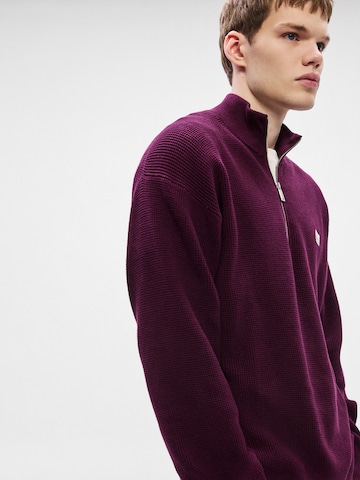 Calvin Klein Jeans Свитер в Лиловый