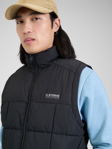 JACK & JONES Weste 'BEN' in Schwarz