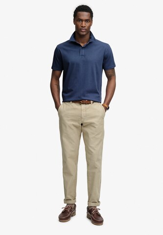 Superdry & Co Super Slim Fit Shirt 'Essential' in Blue
