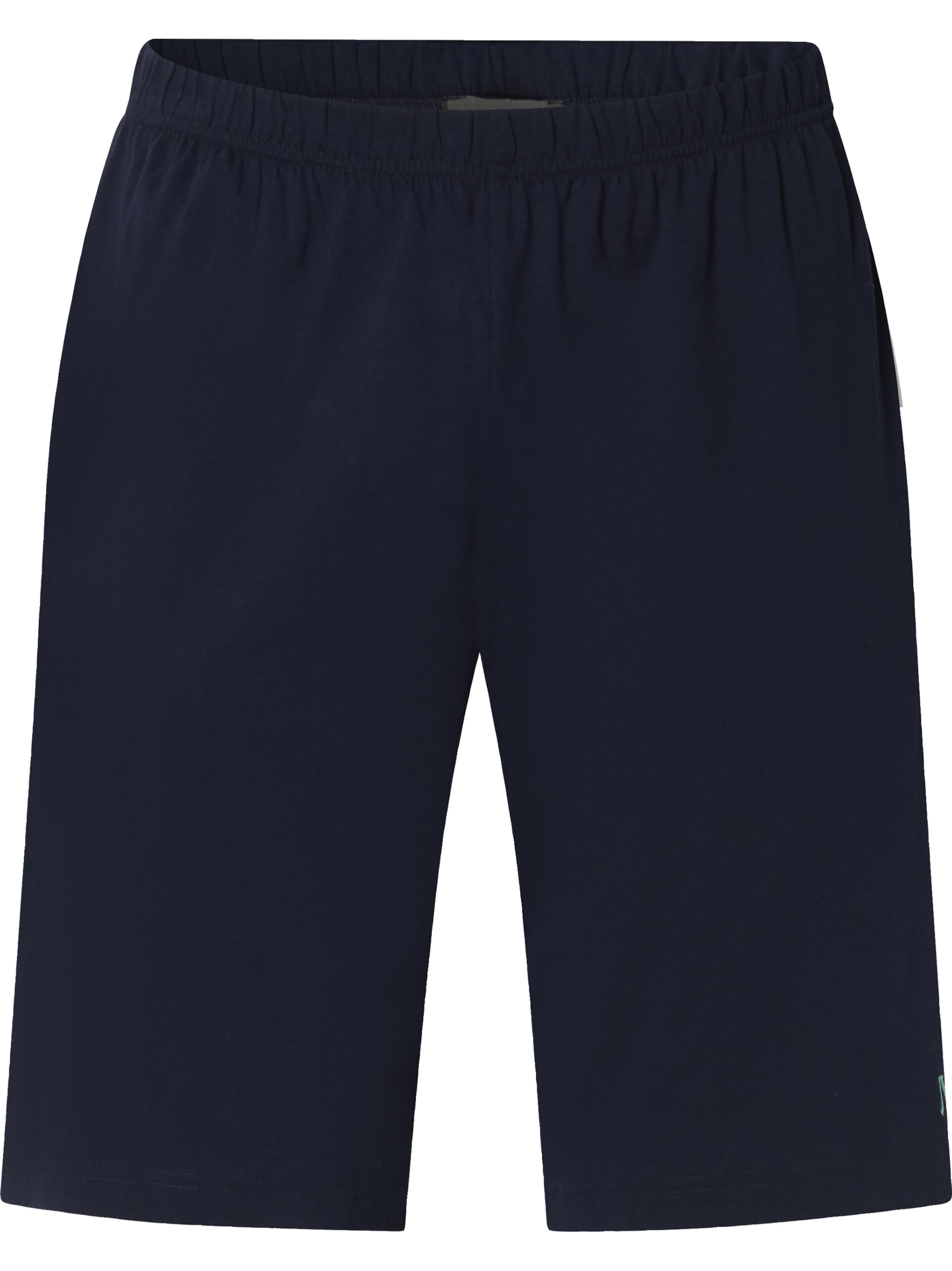 Jan Vanderstorm Schlafanzug 'Audun' in Schwarz