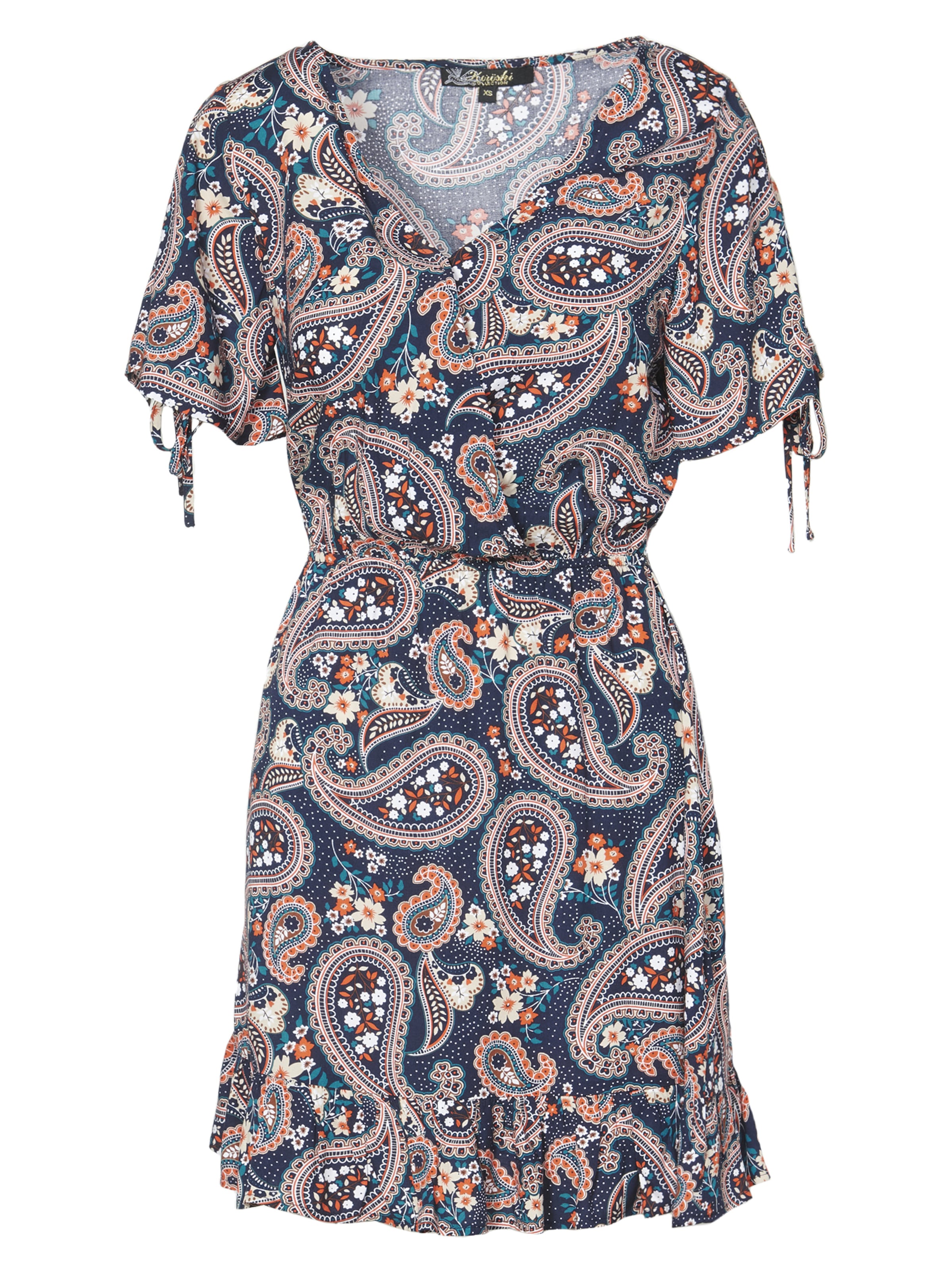 KOROSHI Klänning i blandade färger: framsida