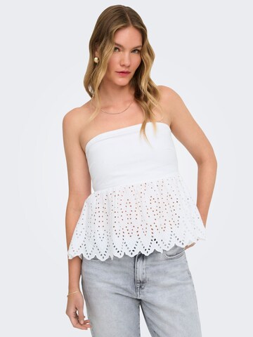Haut 'ONLTulum' ONLY en blanc : devant