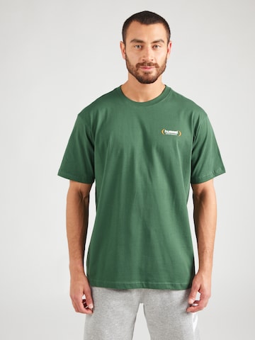 Hummel T-Shirt 'FELIX' in Grün: Vorderseite