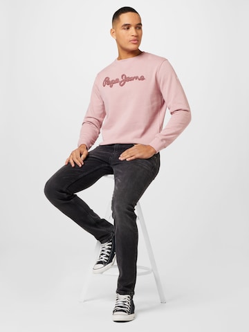 Pepe Jeans Sweatshirt 'RYAN' in Pink