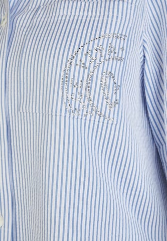 Rabe Bluse in Blau