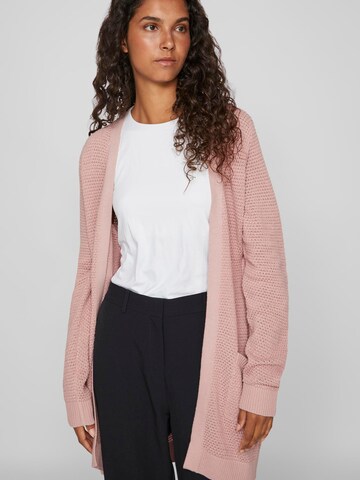 VILA Knit Cardigan 'VIDalo' in Pink