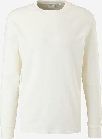 s.Oliver Shirt in White: front