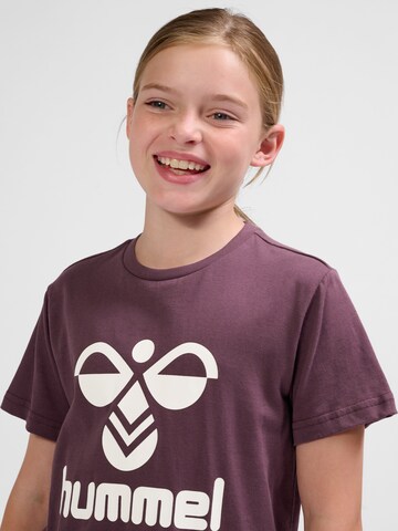 Hummel Functioneel shirt 'TRES' in Bruin