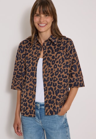 CECIL Bluse in Braun: Vorderseite