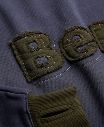 Sweat-shirt 'Bench x Superdry & Co' BENCH en bleu