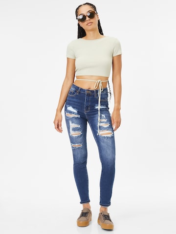 AÉROPOSTALE Skinny Jeans in Blau