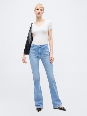 Only Tall Shirt 'ONLLIVE LOVE' in Purple