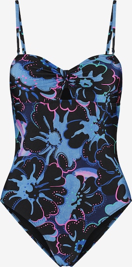 Maudymosi kostiumėlis 'Zia' iš Shiwi, spalva – tamsiai mėlyna jūros spalva / azuro spalva / rožių spalva / juoda, Prekių apžvalga