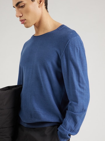 REPLAY Sweater 'Mesh' in Blue