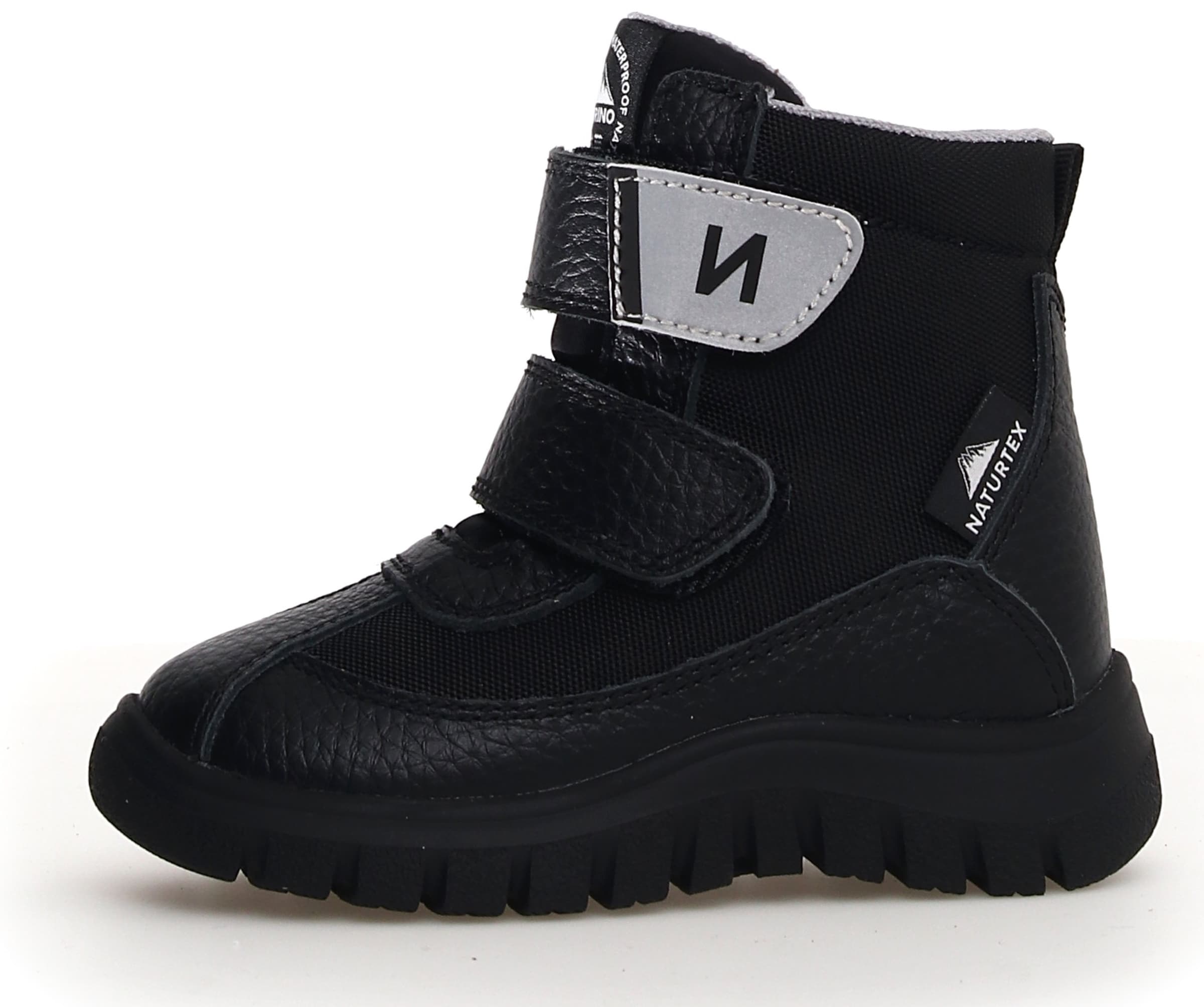 NATURINO Boots in Schwarz: Vorderseite