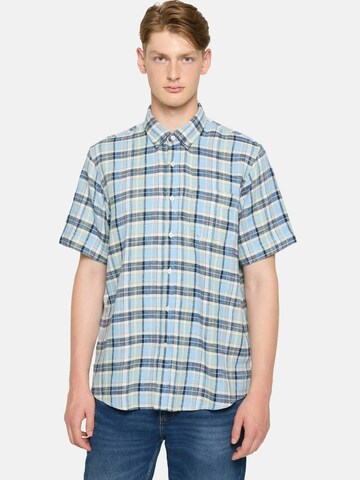 Signal Comfort fit Overhemd 'Pan' in Blauw: voorkant