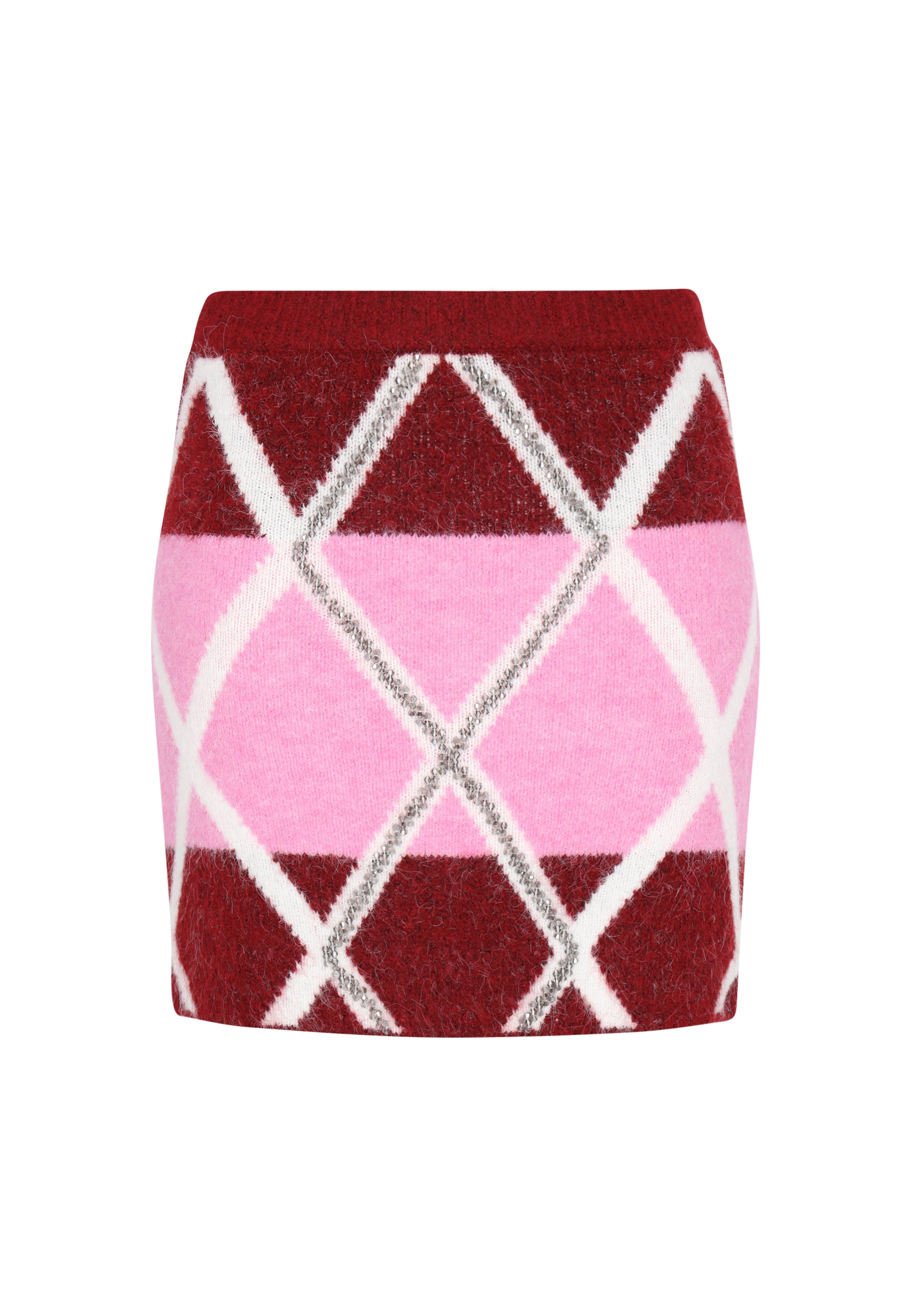 IZIA Sukňa - Červená: predná strana