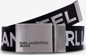 KARL LAGERFELD JEANS Opasky - Modrá: predná strana