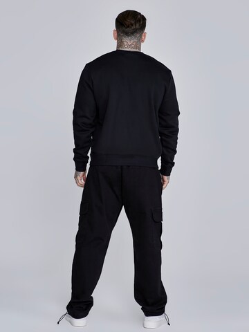 SikSilk Sweatshirt in Schwarz
