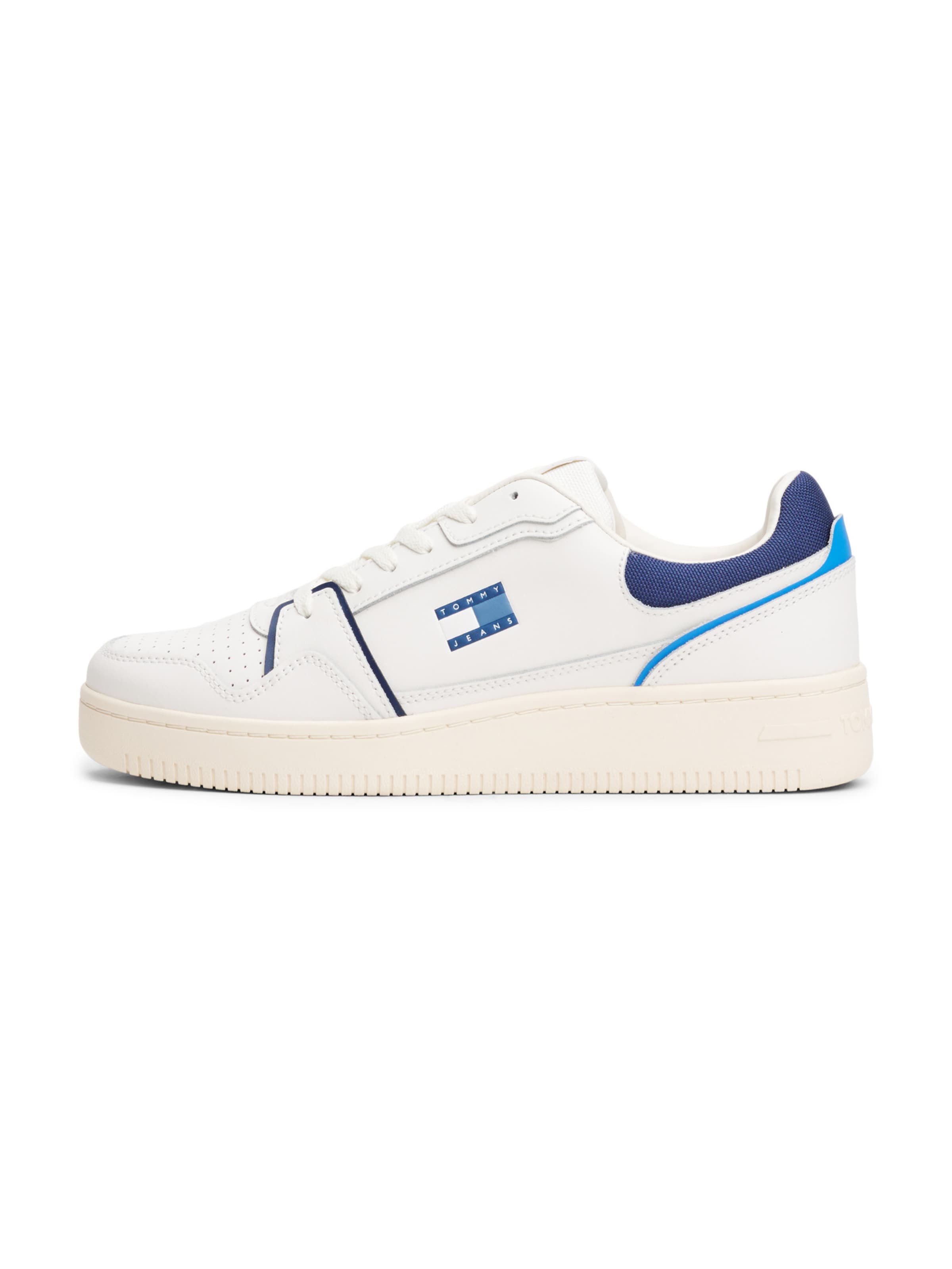 Sneaker bassa di Tommy Jeans in bianco: frontale