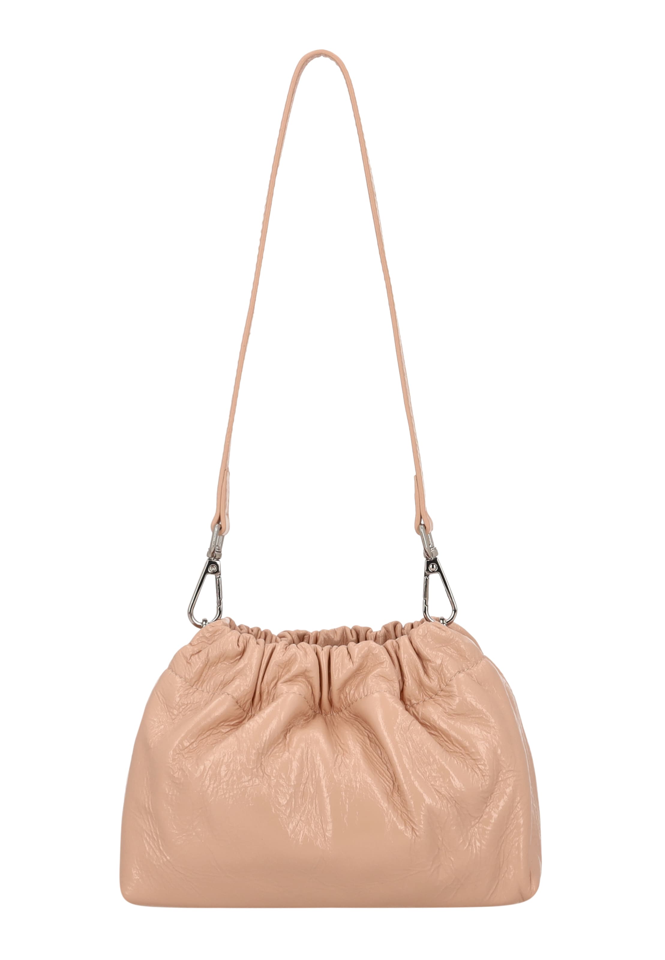 faina - Mala de ombro em bege: frente