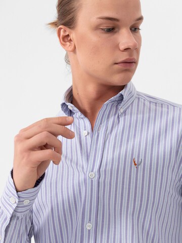 By Diess Collection Средняя посадка Рубашка в Лиловый