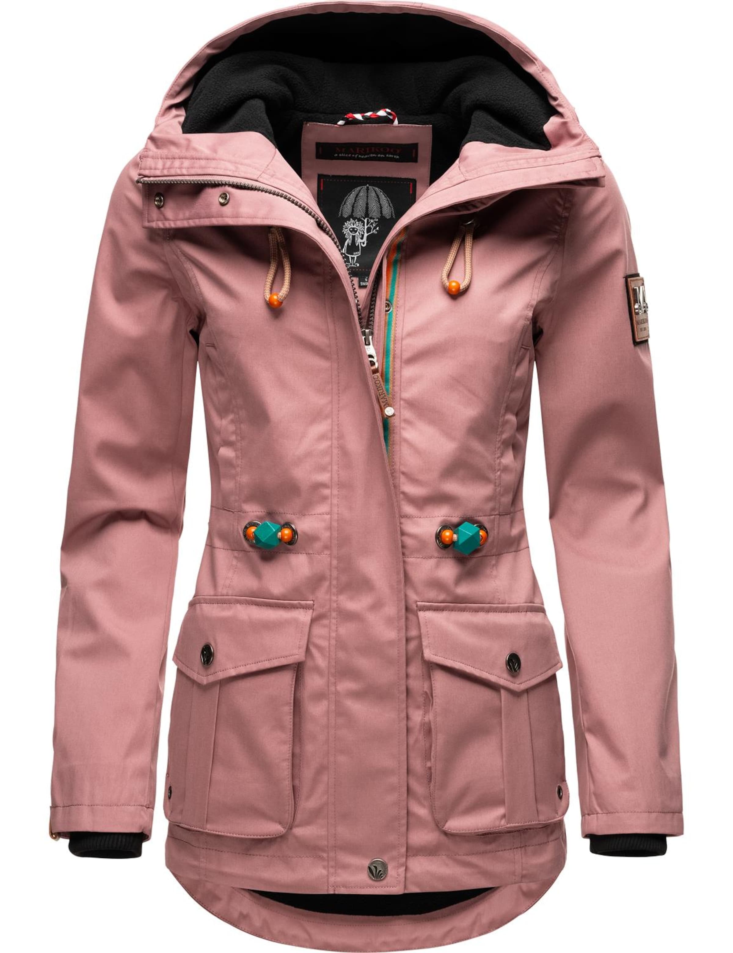 MARIKOO Overgangsjakke 'Babetaa' i pink