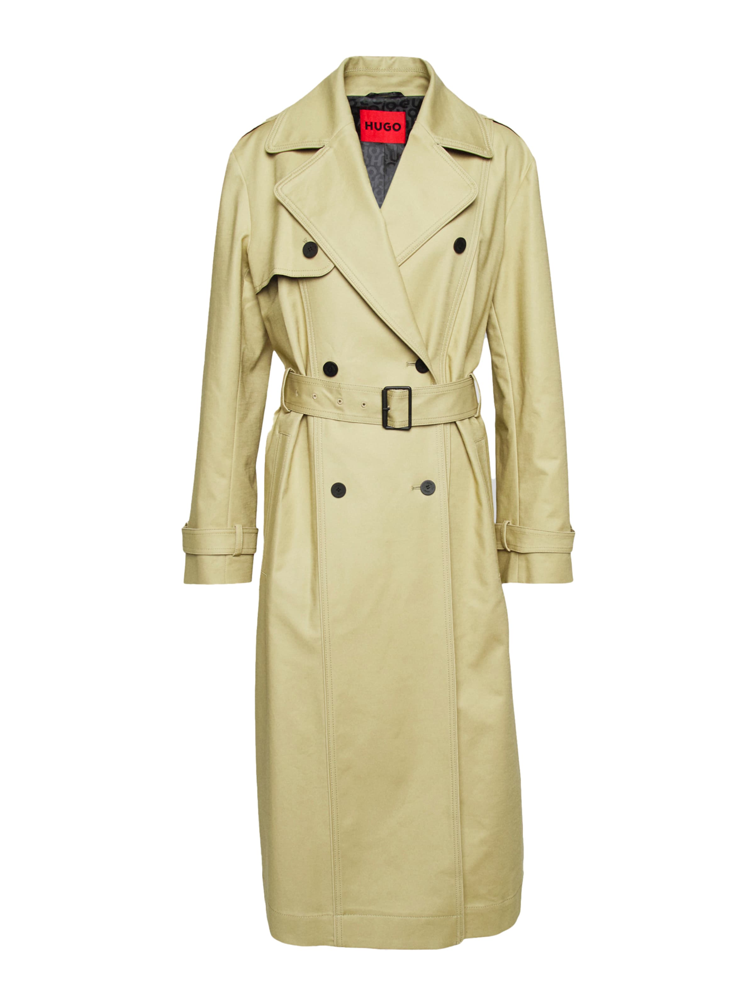 Manteau mi-saison 'Mesendi-2' HUGO en beige : devant