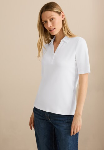 CECIL Poloshirt in Weiß: Vorderseite