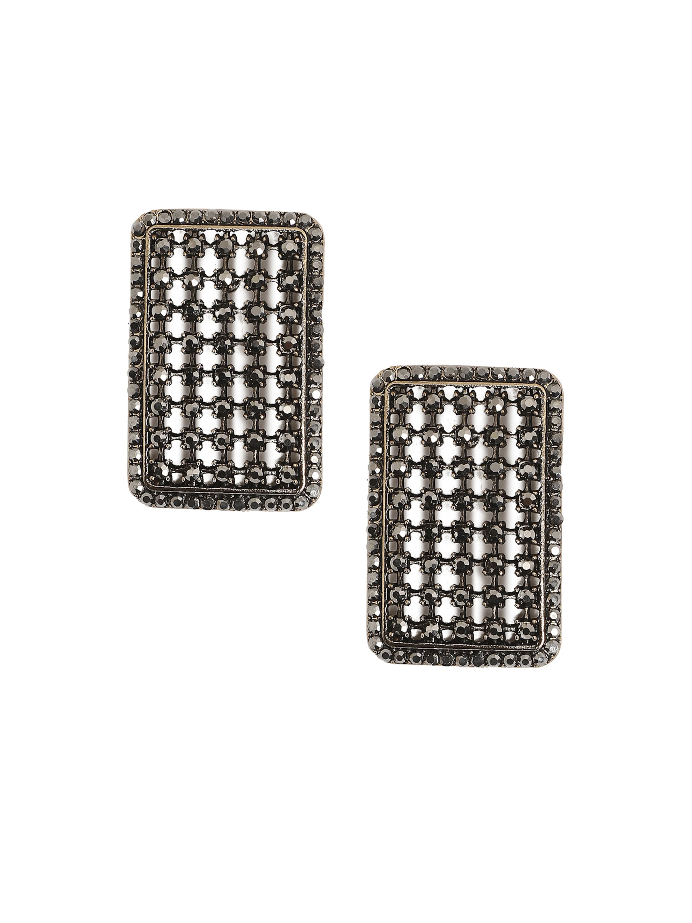 SOHI Øreringe ' Jenae ' i sølv: forside