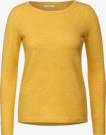 dzeltens CECIL Džemperis: no priekšpuses