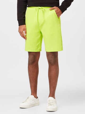 BOSS Green - regular Pantalón 'Headlo 1' en verde: frente