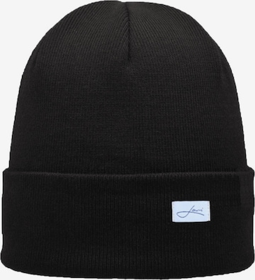 Lou-i Mütze 'Mütze aus Bio-Baumwolle' in Schwarz: Vorderseite