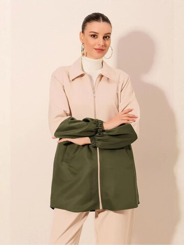 Veste mi-saison Bigdart en vert : devant