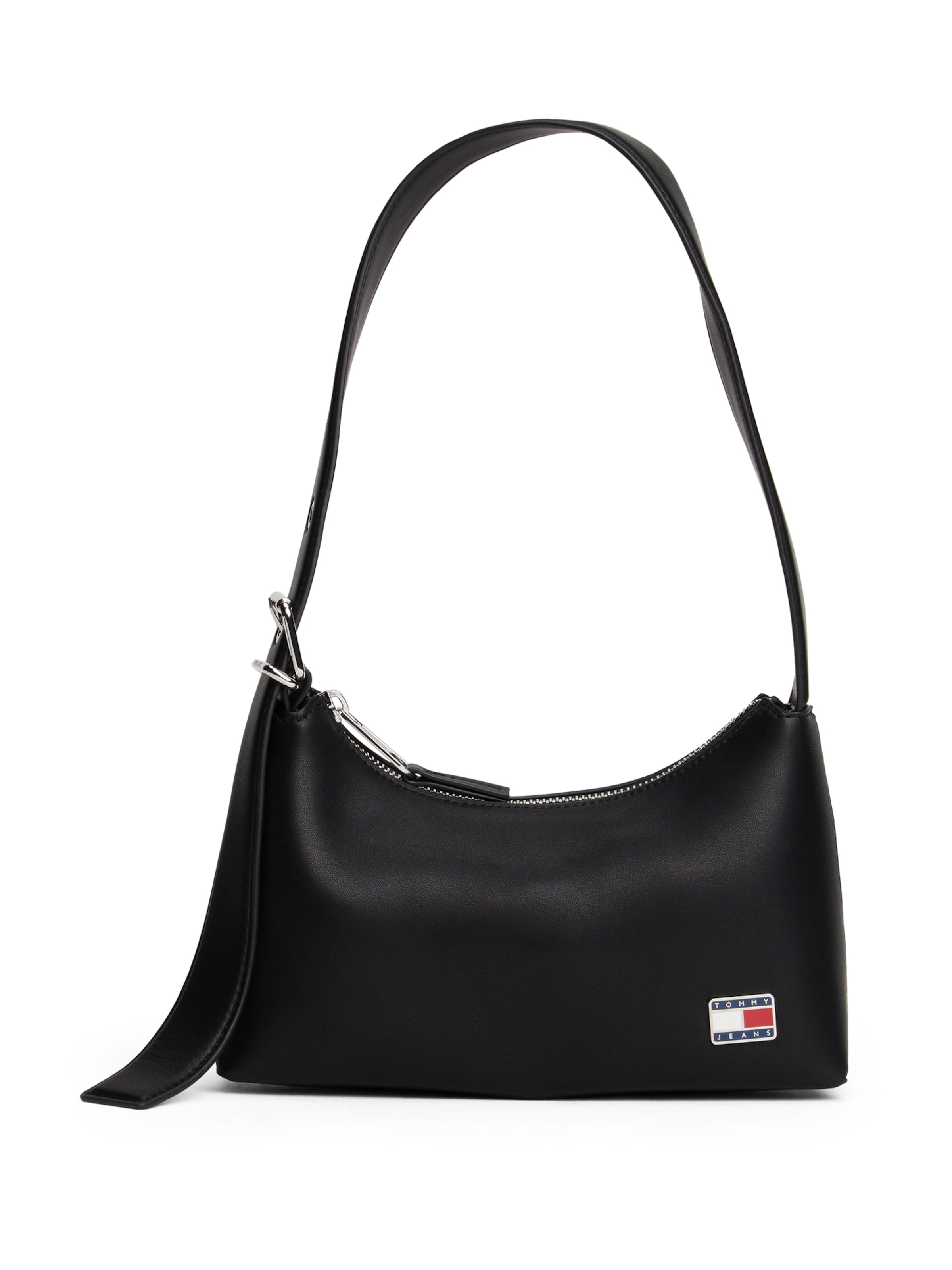 Tommy Jeans Τσάντα ώμου σε μαύρο: μπροστά