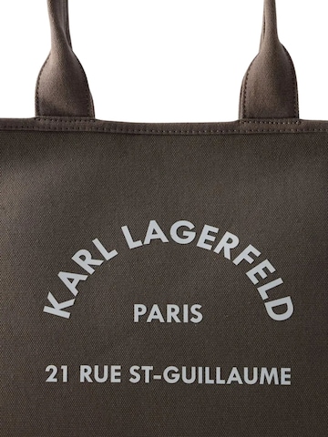 Karl Lagerfeld Nákupní taška 'Karl Lagerfeld Cabas Convertible Coton Taupe' – hnědá