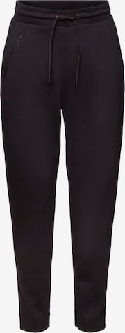 ESPRIT Tapered Pants in Black: front