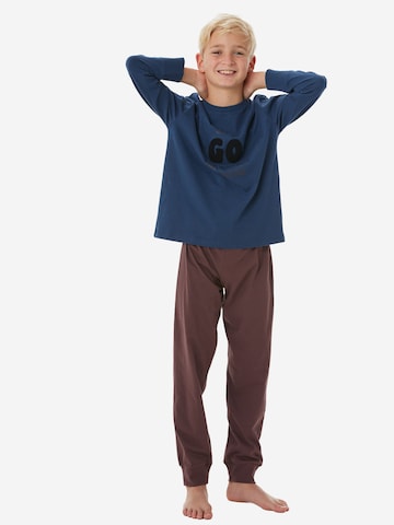 SCHIESSER Nachtkledij ' Nightwear ' in Blauw