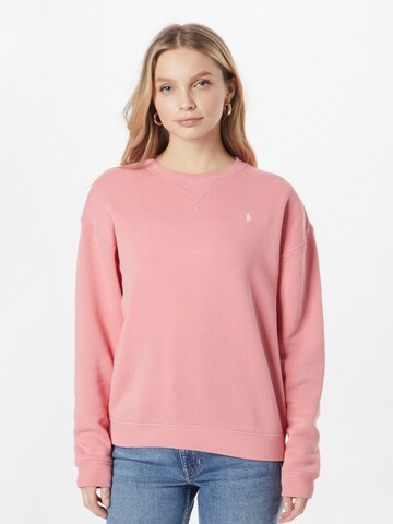 Polo Ralph Lauren Sweatshirt in Roze: voorkant