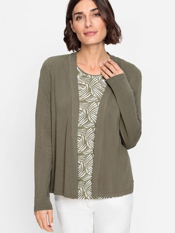 Cardigan Olsen en vert