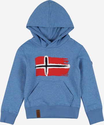 TROLLKIDS Athletic Sweatshirt 'Trondheim' in Blue: front