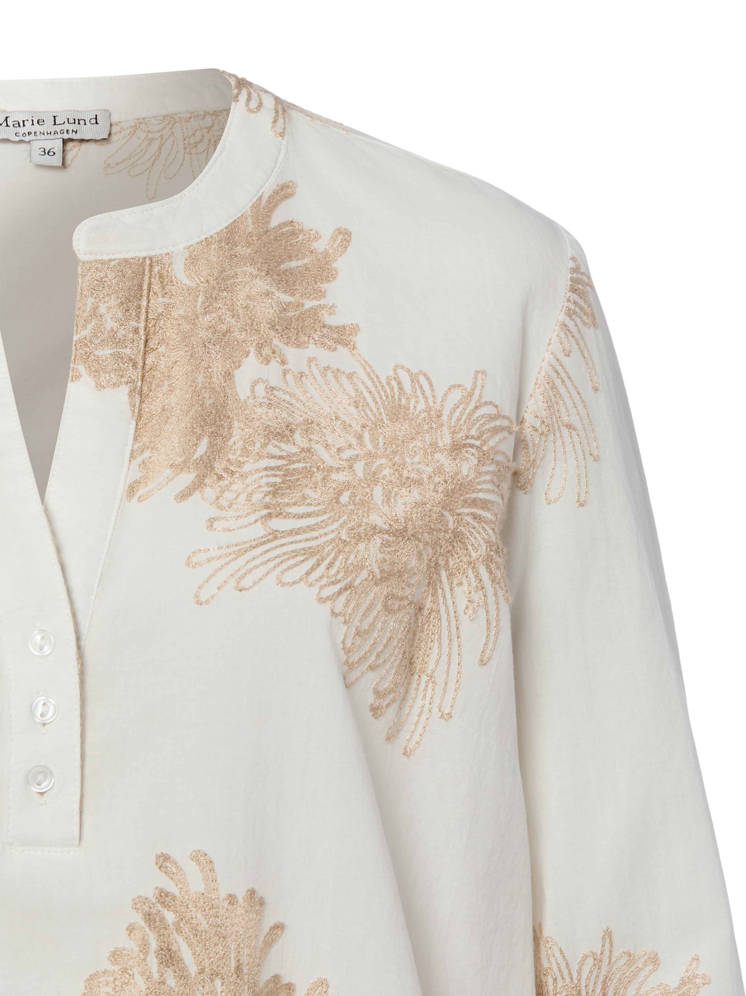 Marie Lund Blouse in Beige