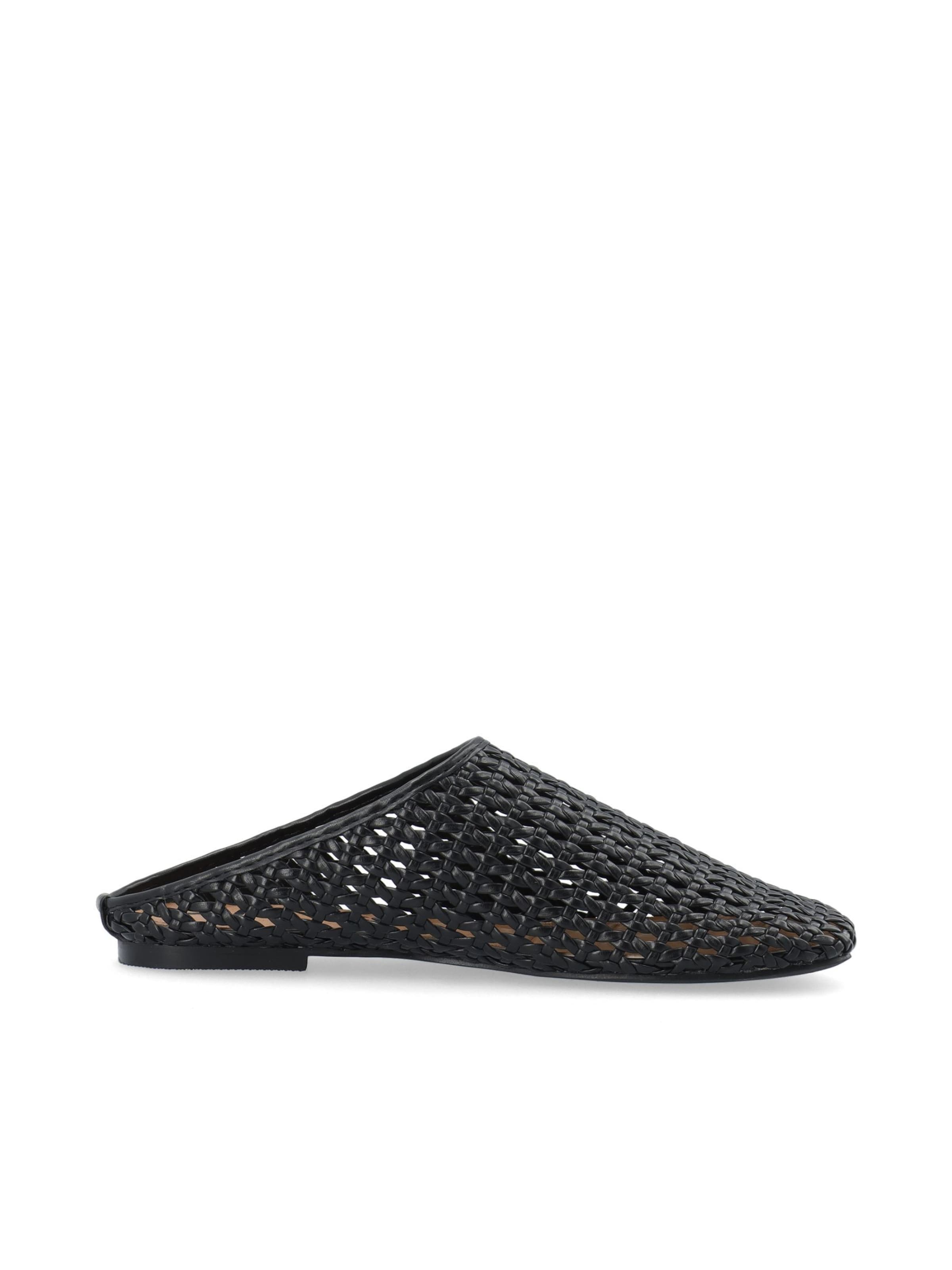 Bianco Pantolette 'Mules' in Schwarz