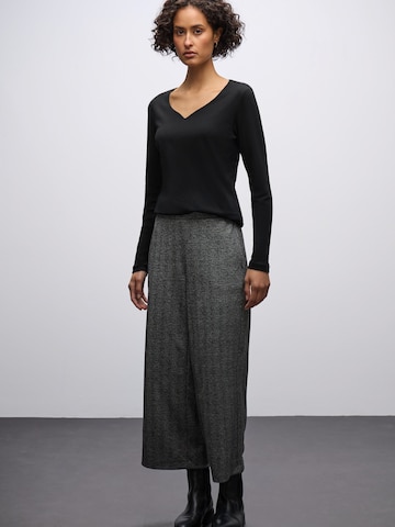 STREET ONE Тениска в черно