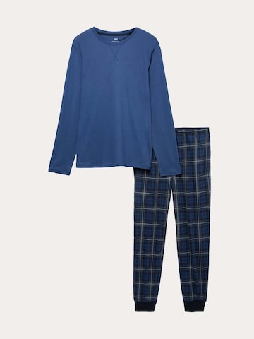 Pigiama lungo di Marks & Spencer in blu: frontale
