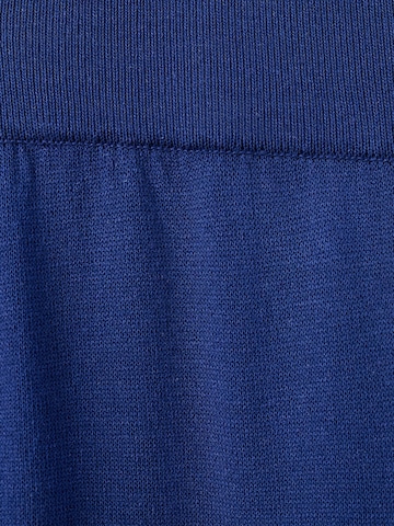 MANGO Wide leg Broek 'VELLA' in Blauw