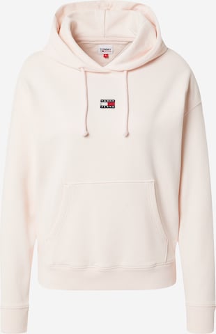 Tommy Jeans Sweatshirt in Roze: voorkant